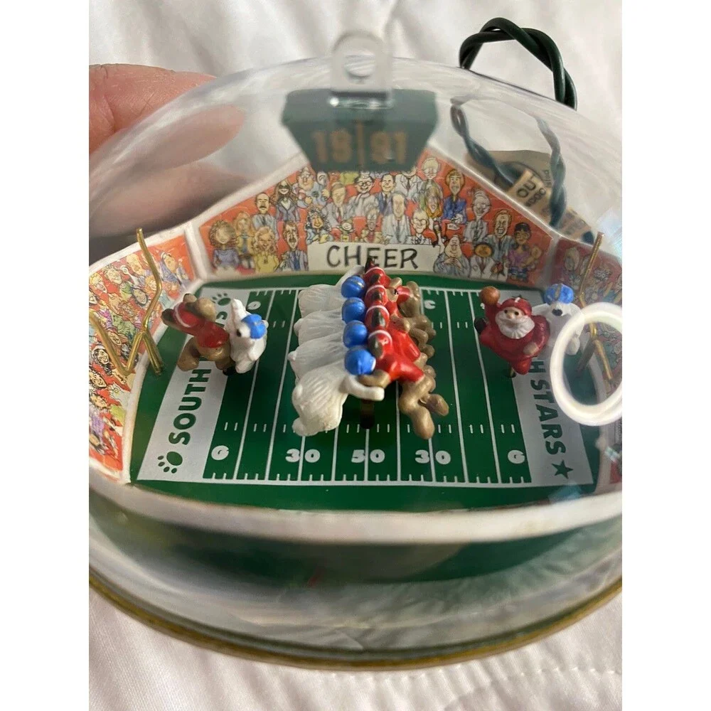 Hallmark Keepsake Ornament Artist's Favorites Arctic Dome by Ken Crow Football